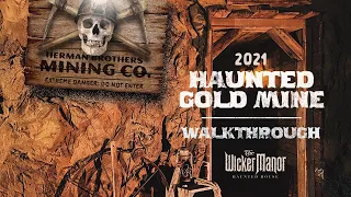 Wicker Manor 2021 - Home Haunt Walkthrough 4K