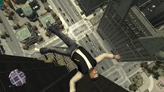 GTA 4 How to survive falling with Molotov