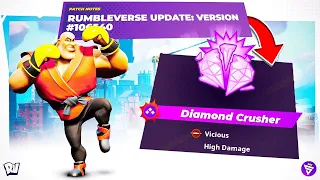 Is DIAMOND CRUSHER still ELITE after Rumbleverse Mid Season Update?