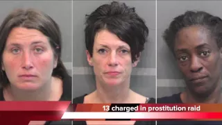 13 arrested in Chattanooga prostitution raid