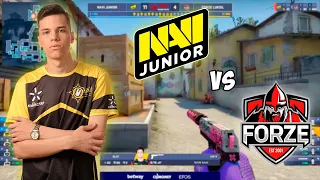 AUNKERE В СОЛО УНИЧТОЖАЕТ FORZE! ОЧЕНЬ ЖЕСТКАЯ ИГРА ОТ НАВИ ДЖУНИОР! NAVI JUNIOR vs FORZE.