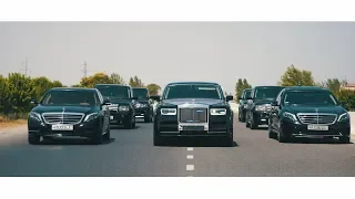 Крутой свадебный кортеж в Узбекистане / rolls royce / gelenvagen / range rover