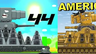 KV 44M vs CARL 44 vs LEVIATHAN Which One is Stronger? [КВ 44М и КАРЛ 44 и ЛЕВИАФАН Какой Сильнее?]