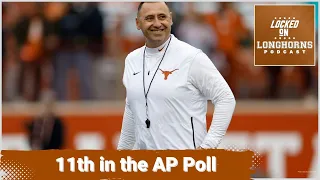 Texas Longhorns Football Team Ranked #11 in the AP Preseason Top 25 Poll