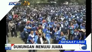 Persiapan Final Persib vs Persipura