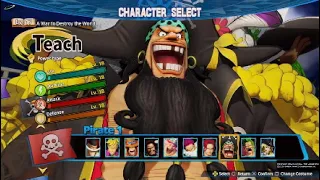 One Piece Pirate Warriors 4 - Titanic Emperor Marshall D. Teach Gameplay