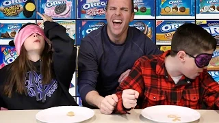 THE OREO CHALLENGE! Blindfold Taste Test