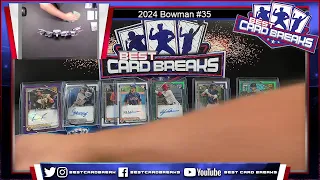 2024 Bowman #35 - Blaster 40 Box Case Random Teams  5/13/24