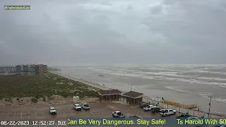 Tropical Storm Harold, Padre Island 08/22/2023