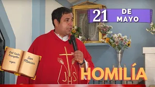 EVANGELIO DE HOY martes 21 de mayo del 2024 - Padre Arturo Cornejo