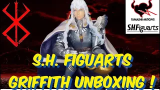 S.H.Figuarts Griffith “The Hawk Of Light “ Berserk Action Figure Unboxing!