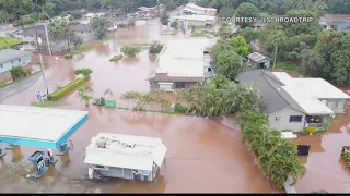 Filming the Flooding on Oahu