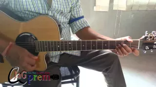 Guitar Tutorial Saanson Ko | Zid | Chords | Strumming Pattern