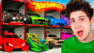 ABRIENDO CONTENEDORES de HOT WHEELS en GTA 5! 🚘🔥 (Mods)