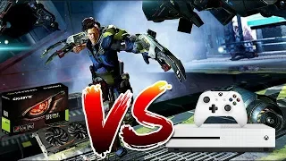 xbox one s vs gtx 1050ti The surge [test fps]