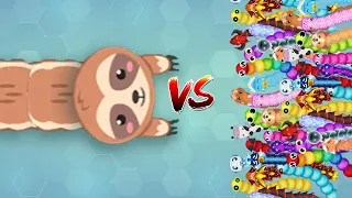 1 PRO VS 99 NOOBS / Snake.io