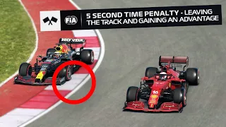If F1 2021 Had A Realistic Penalty System...