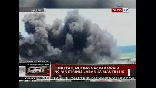 QRT: Militar, muling nagpakawala ng air strikes laban sa Maute-ISIS