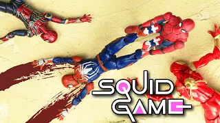 Spider-man Play SQUID GAME vs Squid Game Doll In Spider-verse | Figure Stop Motion