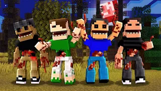 INFECTAMOS nossos AMIGOS no MINECRAFT!