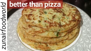 why didn't i know this recipe before | No kneading,No rolling | easy cheap food | better than pizza