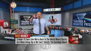 Jim Cramer: The market is in fault-finding mode