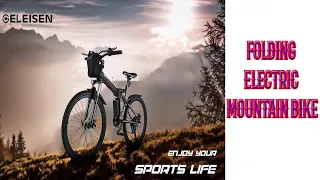 GELEISEN Folding Electric Mountain Bike | Best Folding Electric Mountain Bike under 1000 | #Ebikes