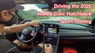 Driving the 2020 Honda Civic Hatchback Sport Touring Manual – Mountain Drive