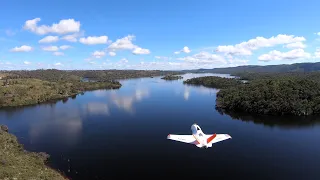 Formation FPV at Googong Reservoir (AtomRC Dolphins)