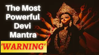 Life Changing Devi Mantra | **Warning** Most Powerful Mantra | Aigiri nandini nadhitha medhini....