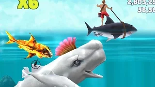 Hungry Shark Evolution Moby Dick Android Gameplay #16