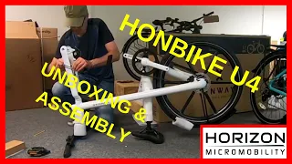 Honbike Uni 4 assembly