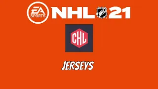 NHL 21 - Champions Hockey League Jerseys