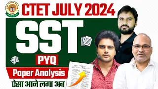 CTET SOCIAL SCIENCE PYQ Paper Analysis by Sachin choudhary live 8pm