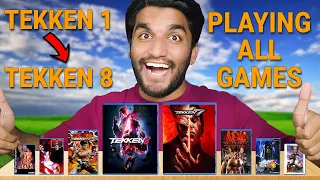 I Played Every TEKKEN Game in ONE VIDEO !!