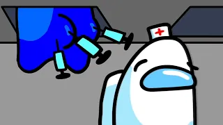 CUP SONG Among Us with a NURSE (Among Us animation)