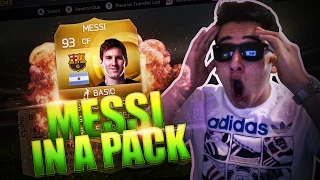 MESSI IN A PACK - FIFA 15 PACK OPENING