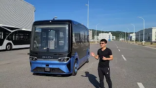 Autonomous driving bus