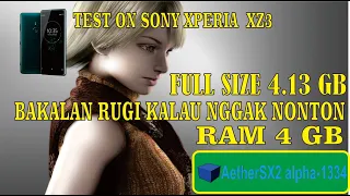 Test game ps2 RESIDENT EVIL 4 di Sony Xperia XZ3 2022