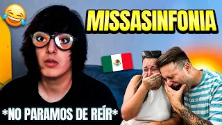 🇪🇸 REACCIÓN a MISSASINFONIA 🇲🇽 OLVIDÉ que había COMPRADO ESTAS COSAS 7 😂 **morimos de risa!!!**