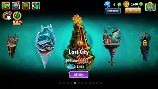 All PVZ2 world’s unlocked and locked￼