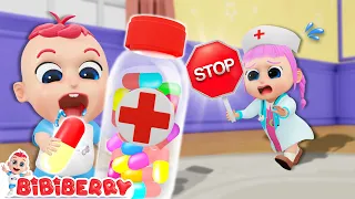 Baby Doctor Checkup Song 😱 Medicine Is Not Candy And More Bibiberry Nursery Rhymes & Kids Songs