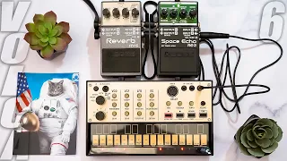 KORG Volca Ambient Jam // Volca Keys || [Boss RE-2 + RV-6] SPACE SOUNDS