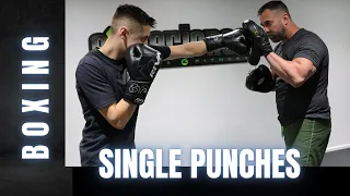 Boxing Fundamentals | Single Punches on the Focus Mitts