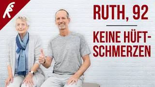 Ohne Hüftschmerzen mit 92 Jahren - So kanns klappen!