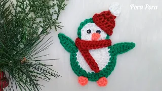 Crochet Penguin Ornament I Crochet Christmas Decorations I Crochet Christmas Ornaments