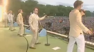 Westlife - Live @ Party in the Park - Uptown Girl [07-07-2002]