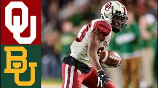 #10 Oklahoma vs #13 Baylor Highlights | NCAAF Week 12 | College Football Highlights