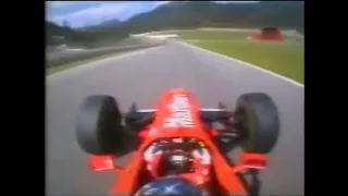 Michael Schumacher onboard  lap Austrian GP 1997