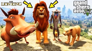 GTA 5 Mods "THE LION KING MOD" (GTA 5 Lion King Movie Mod, Lion King, GTA Funny Moments Compilation)